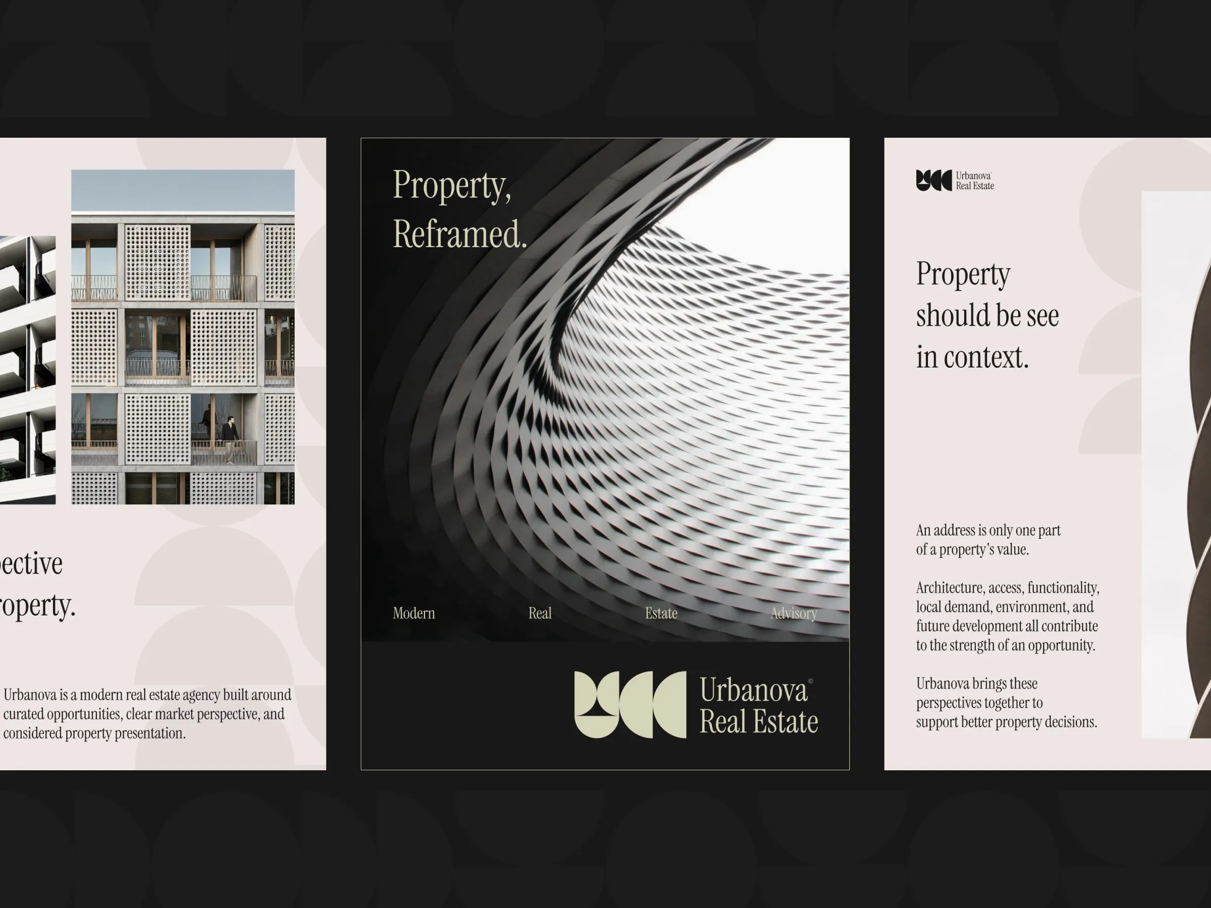 Urban Nova graphic design